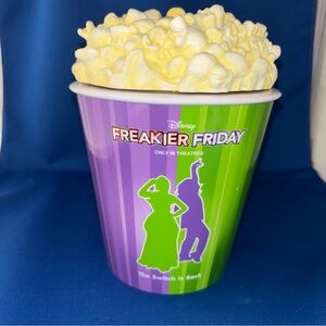 Freakier Friday Movie (2025) Drink Sipper Cup Switcheroo to Popcorn Bucket